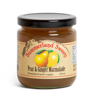 Summerland Sweets Pear & Ginger Marmalade Jam 250ml