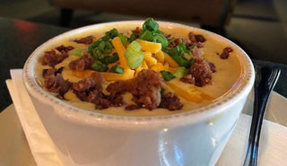 Vanessa's Bacon Cheeseburger Soup