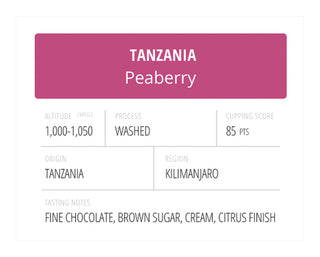 Tanzania Peaberry