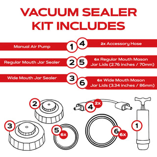Vacuum Sealer Kit by FORJARS