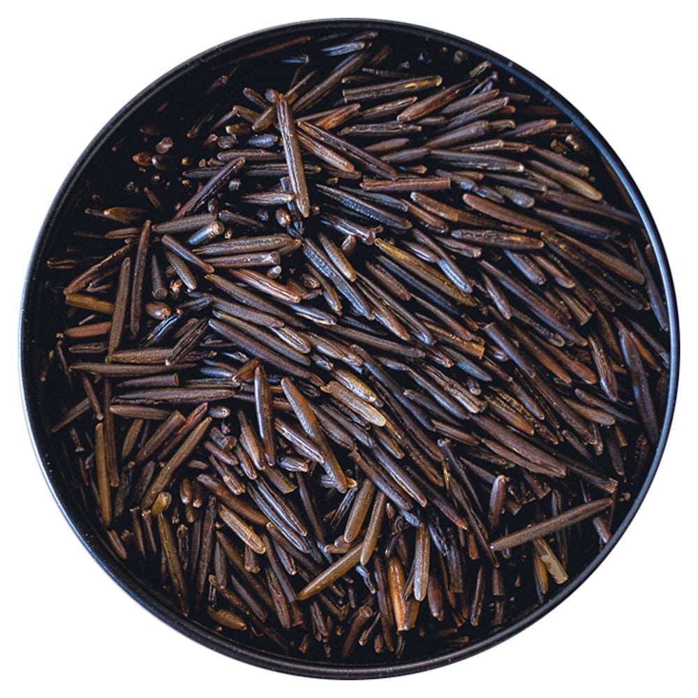 Organic Wild Rice, 1 kg (2.2 lb), Grade A, Full Grain 10-15 mm ...